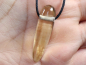 Preview: citrine with cord or silver 925