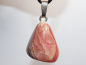Preview: rhodochrosite with cord or silver 925