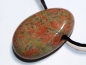 Preview: unakite with cord or silver 925