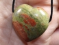 Preview: unakite with cord or silver 925