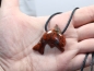 Preview: brecciated jasper with cord or silver 925