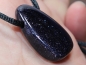 Preview: blue sandstone with cord or silver 925