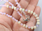 Preview: Welo-Opal und rosa Opal mit Silber 925