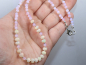 Preview: Welo opal and pink opal with silver 925