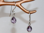Preview: Amethyst und Silber 925 (Ohrringe)