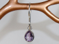 Preview: Amethyst und Silber 925 (Ohrringe)