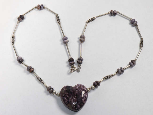 Preview: charoite with silver 925