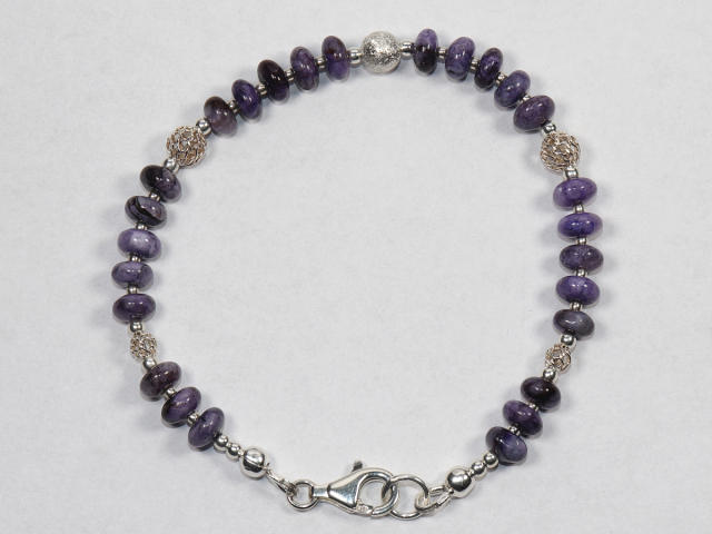 Preview: charoite with silver 925