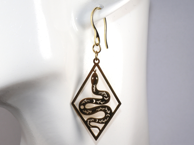 Ohrringe aus Edelstahl
