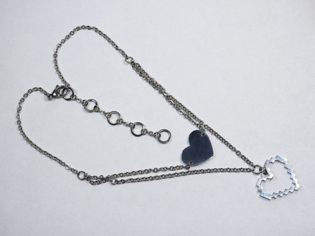 Preview: Choker-Halskette aus Edelstahl