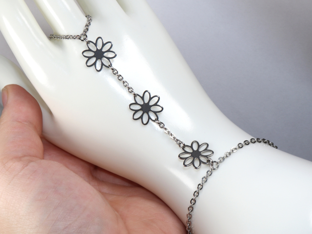 Hand-Harness aus Edelstahl