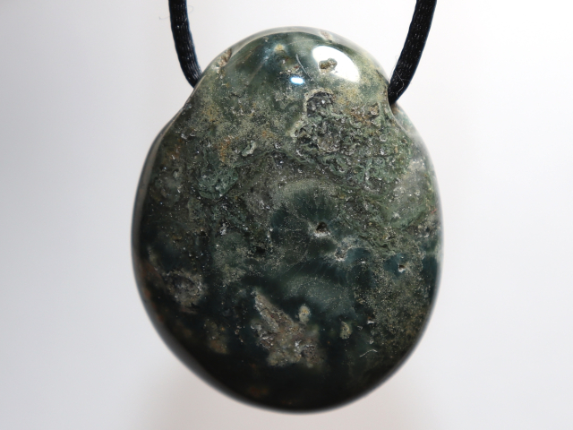Preview: ocean jasper with cord or silver 925