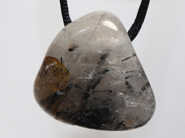Turmalinquarz mit Band oder Silber 925