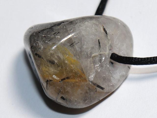 Turmalinquarz mit Band oder Silber 925