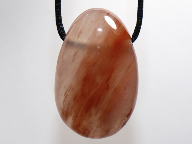 hematite quartz with cord or silver 925