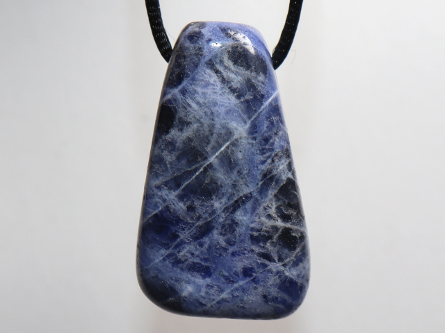 Sodalith mit Band oder Silber 925