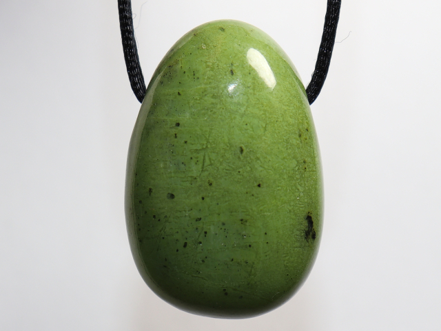 Chrysopras mit Band oder Silber 925