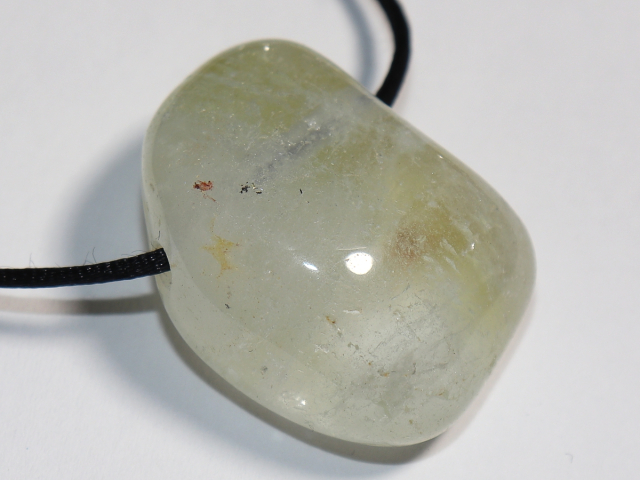 topaz with cord or silver 925