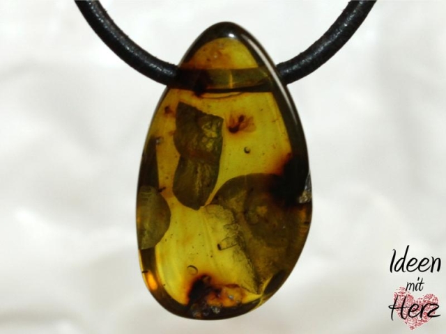 Amber on cord