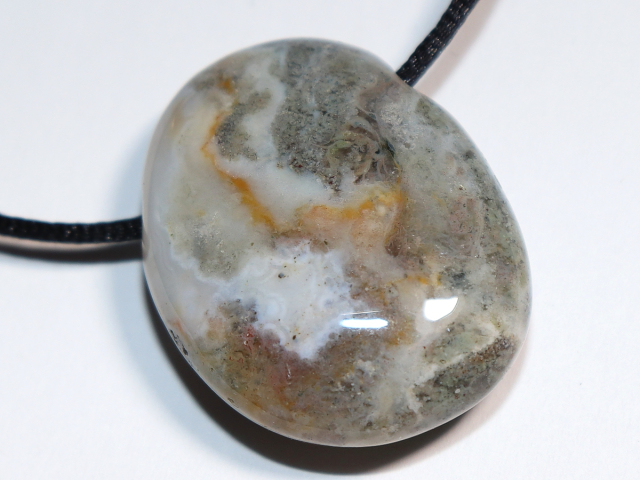 Ozeanjaspis mit Band oder Silber 925