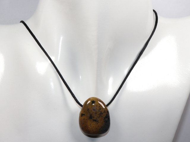 Preview: ocean jasper with cord or silver 925