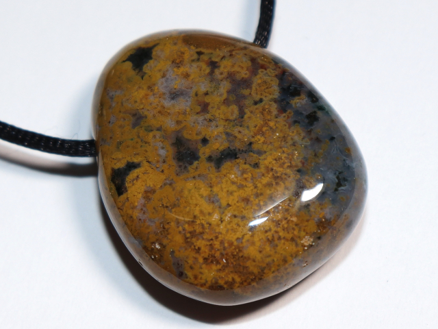 Preview: ocean jasper with cord or silver 925