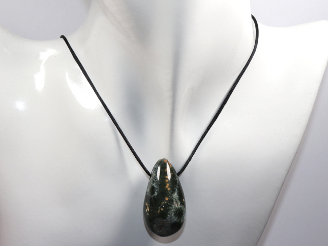 Preview: ocean jasper with cord or silver 925