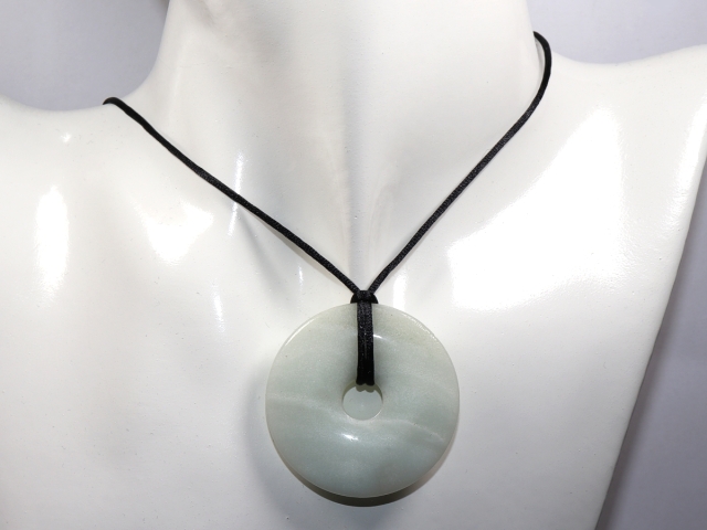 amazonite with cord