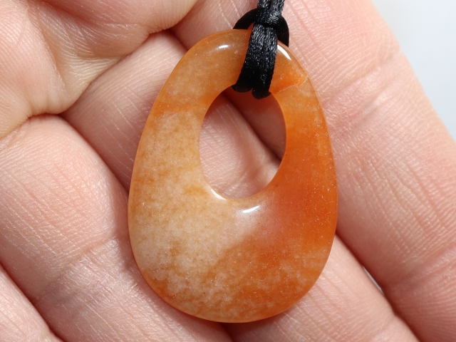 aventurine with cord
