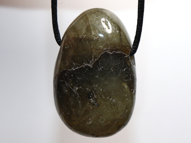 labradorite with cord or silver 925