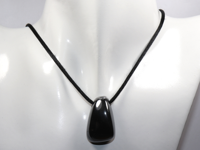 hematite with cord or silver 925