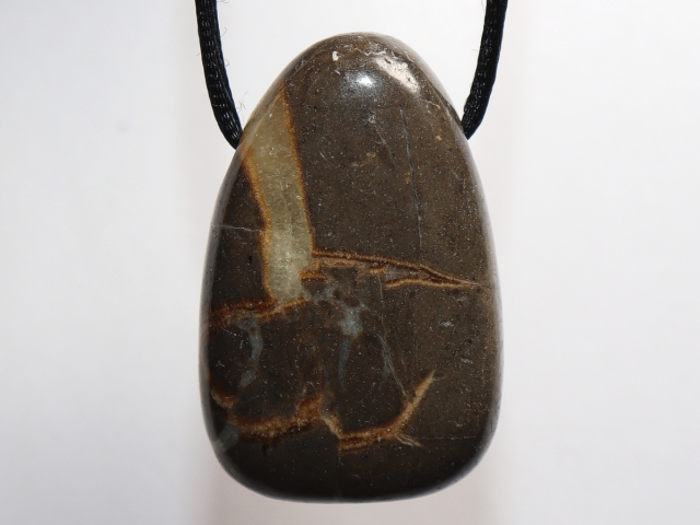 Septarie mit Band oder Silber 925