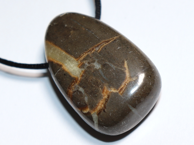 Septarie mit Band oder Silber 925