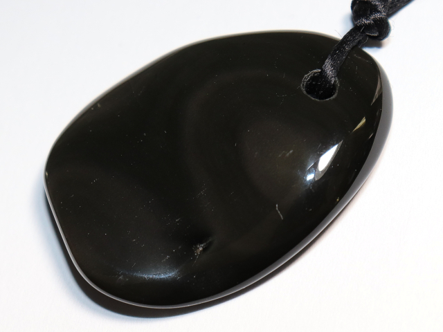 Regenbogenobsidian mit Band