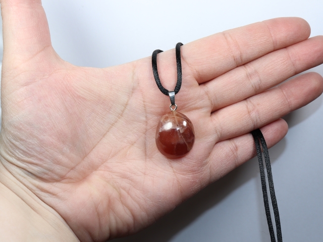 Rhodochrosit mit Band oder Silber 925