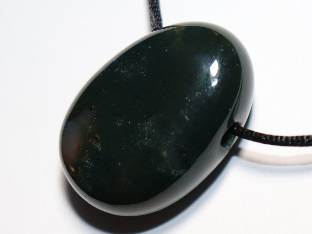 Moosachat mit Band oder Silber 925