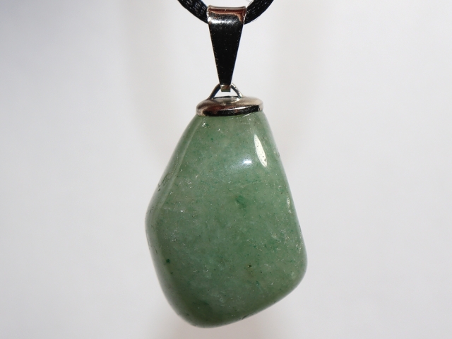 aventurine with cord or silver 925