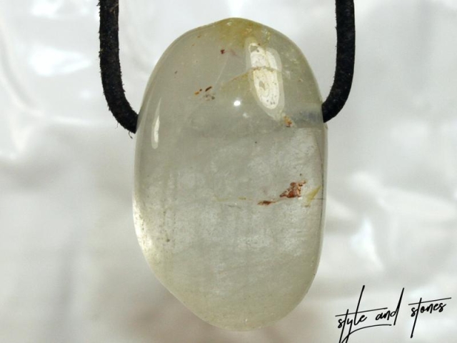 Topaz on cord