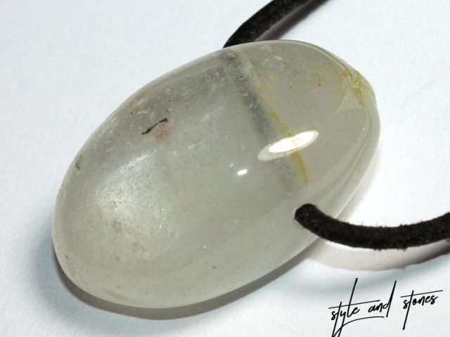 Topaz on cord