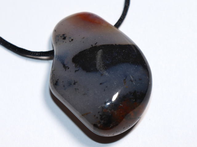 sardonyx with cord or silver 925