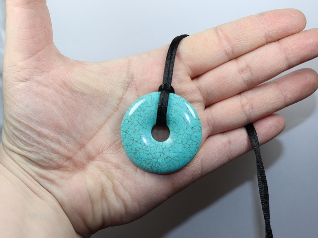 turquoise (rec.) with cord