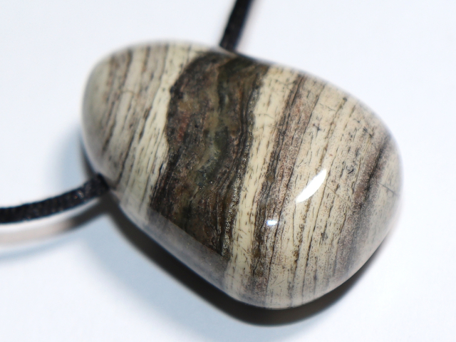 silverleaf jasper with cord or silver 925