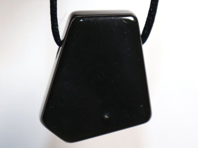 Preview: Regenbogenobsidian mit Band oder Silber 925