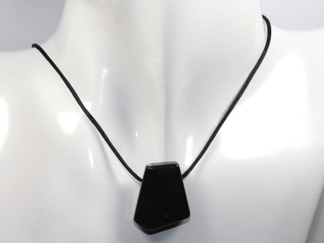 Preview: Regenbogenobsidian mit Band oder Silber 925