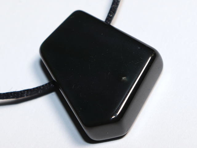 Regenbogenobsidian mit Band oder Silber 925