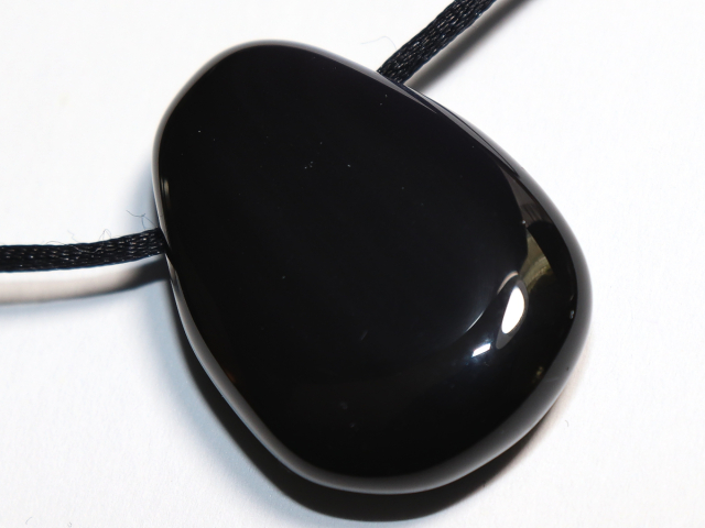 Regenbogenobsidian mit Band oder Silber 925