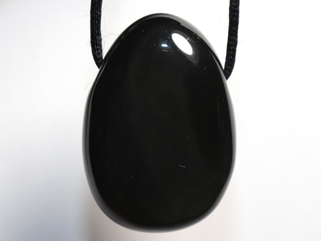 Regenbogenobsidian mit Band oder Silber 925