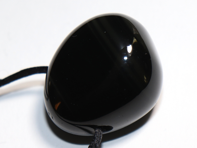 Regenbogenobsidian mit Band oder Silber 925