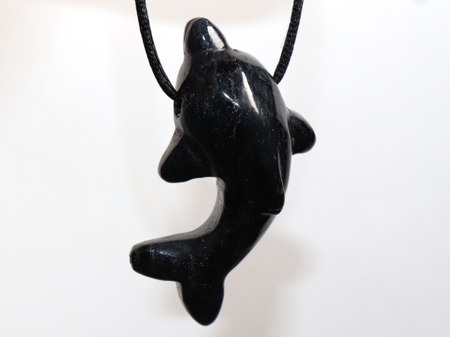 dumortierite with cord or silver 925