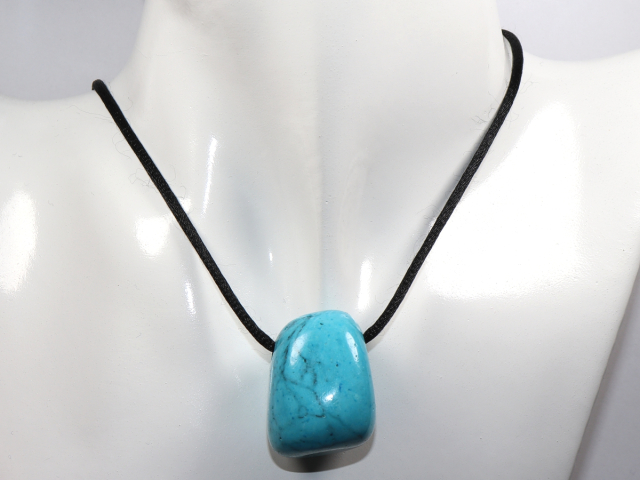 Türkis (rek.) mit Nylonband